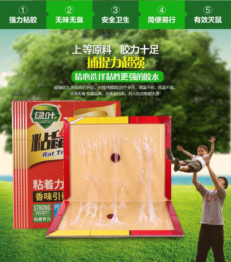 Green Leaf Gl02112 Hardcover Super Strong Mouse Sticker Mouse TRAP Mouse TRAP Mouse Glue Household Mouse Green Leaf Gl02112 Hardcover Super Strong Mouse Sticker Mouse TRAP Mouse TRAP Mouse Glue Household Mouse