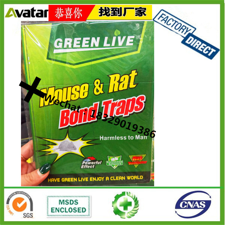 GREEN LIVE trapper Mouse Insect Glue Boards Mouse Trap Rat Glue Board Strong Rodent Catch Plate Mouse Trap Sticky Board 