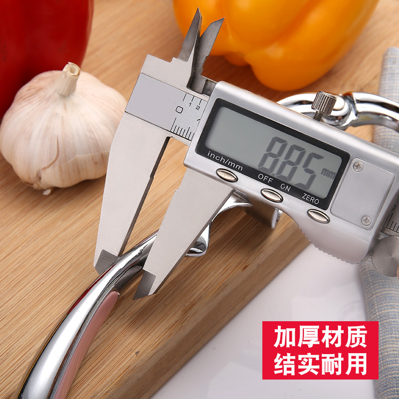 Zinc alloy garlic press multifunctional manual rammer garlic puree peeler garlic clip kitchen gadgets