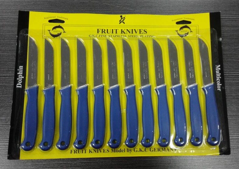 12PCS stainless steel manufacturers selling fruit knife peeler knife
