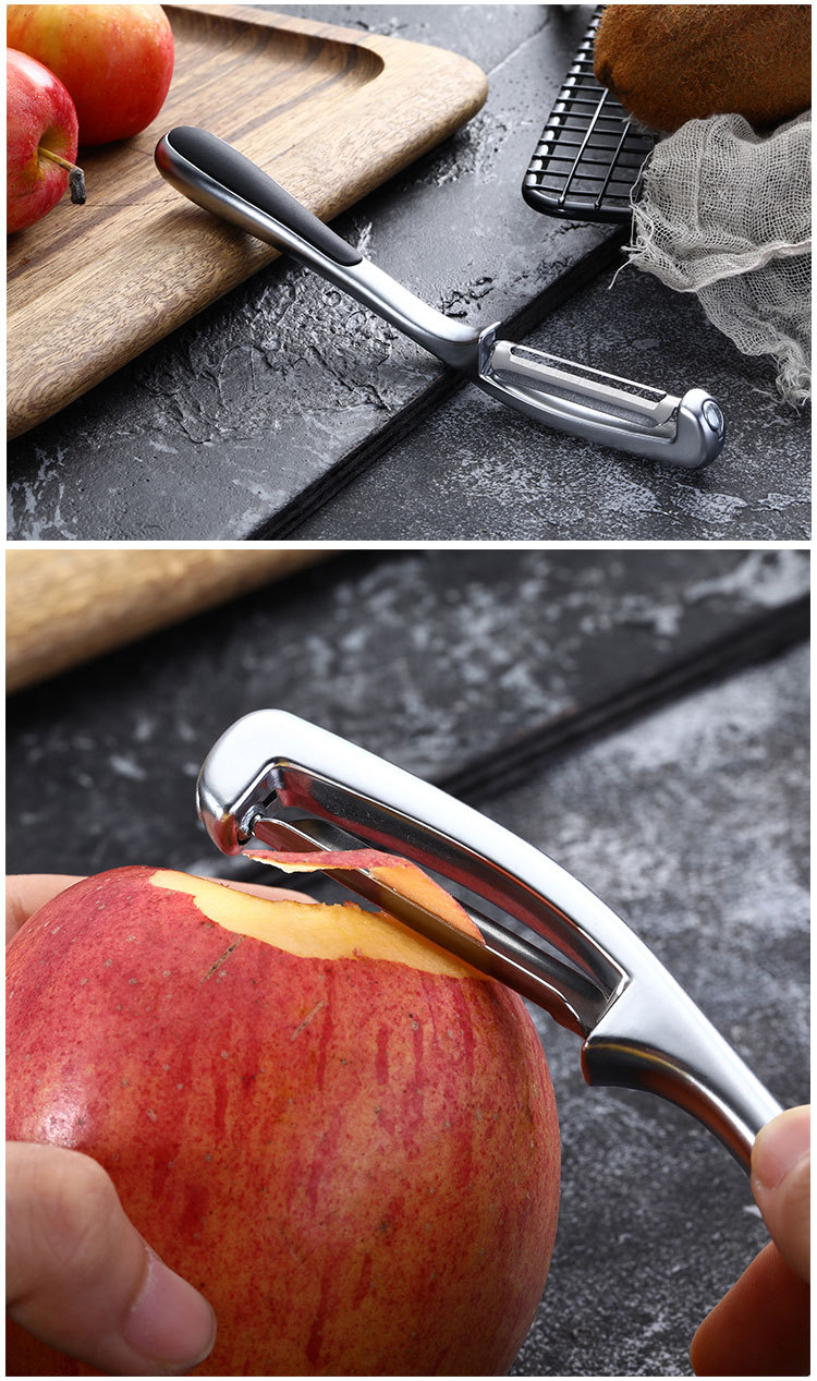 Runmei zinc alloy multifunctional apple peeler potato peeler knife melon planer kitchen gadget Runmei zinc alloy multifunctional apple peeler potato peeler knife melon planer kitchen gadget