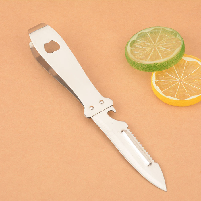 All stainless steel, the multi - function peeler bottle opener scaler chicken feather forceps forceps pig feather clips All stainless steel, the multi - function peeler bottle opener scaler chicken feather forceps forceps pig feather clips