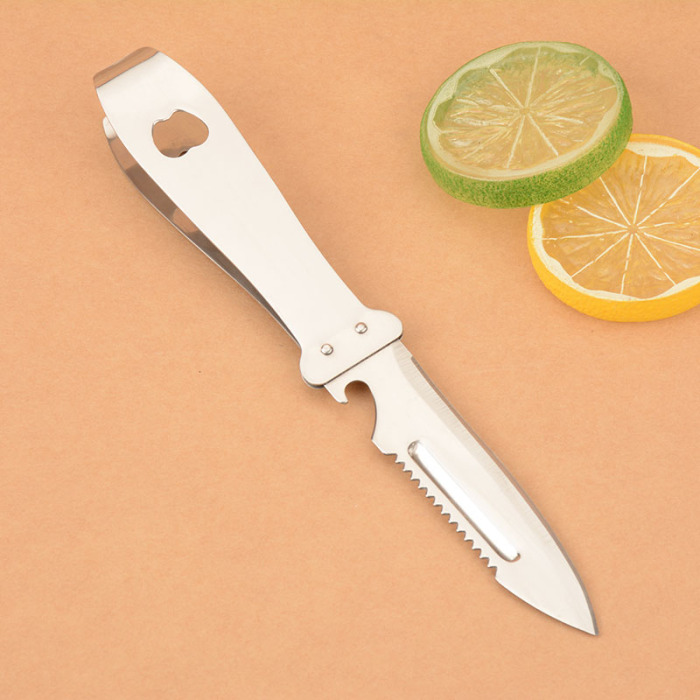 All stainless steel, the multi - function peeler bottle opener scaler chicken feather forceps forceps pig feather clips All stainless steel, the multi - function peeler bottle opener scaler chicken feather forceps forceps pig feather clips