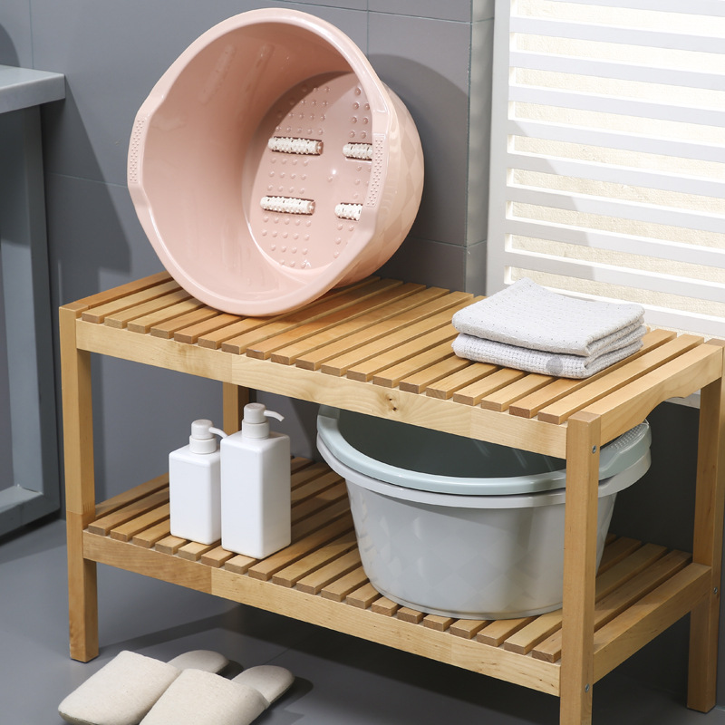 Plastic thickening ening with massfoot bath household foot tub increased foot water bath