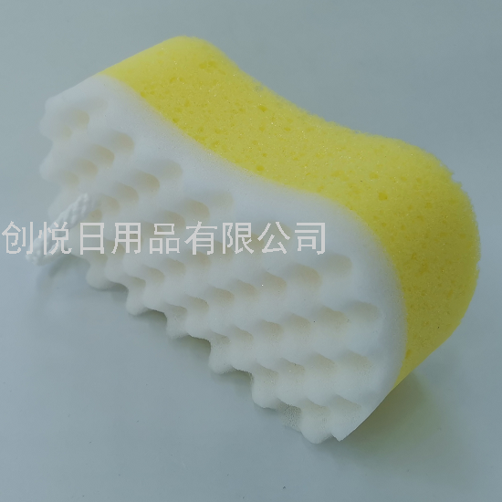 8-Word Two-Layer Composite Bath Spong Bath and Bath Multi-Functional Cleaning Sponge Block 8-Word Two-Layer Composite Bath Spong Bath and Bath Multi-Functional Cleaning Sponge Block