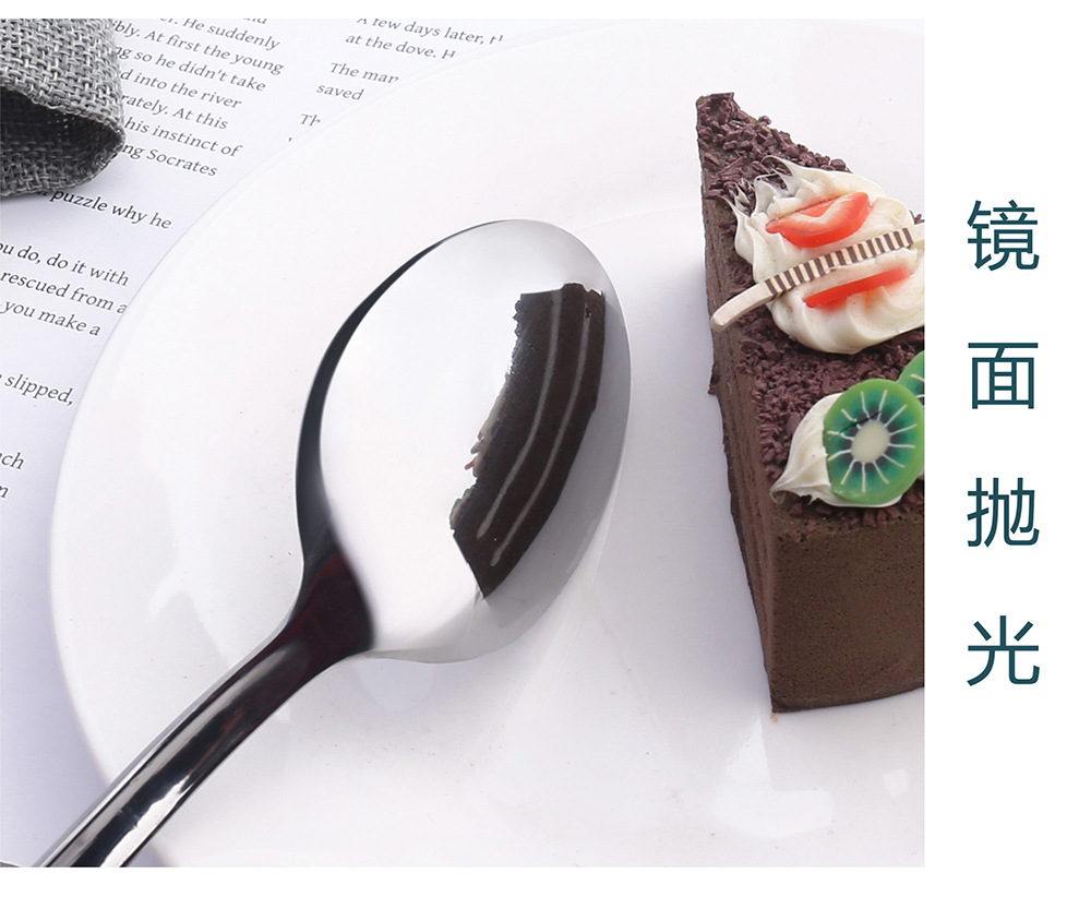 L web celebrity emerald stainless steel tableware, 410 stainless steel knife and fork spoon ins western restaurant steak knife and fork spoon L web celebrity emerald stainless steel tableware, 410 stainless steel knife and fork spoon ins western restaurant steak knife and fork spoon