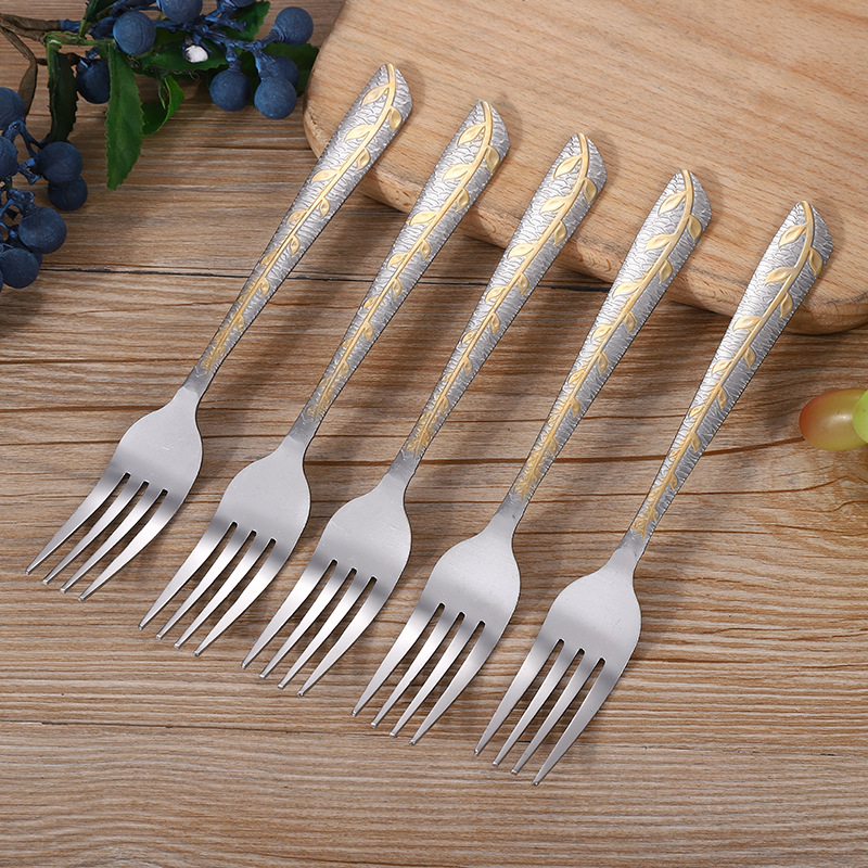 Practical Ideas Spoon Knife and Fork Student Portable Set Western Food Meal Spoon Stainless Steel Stirring Dessert Practical Ideas Spoon Knife and Fork Student Portable Set Western Food Meal Spoon Stainless Steel Stirring Dessert