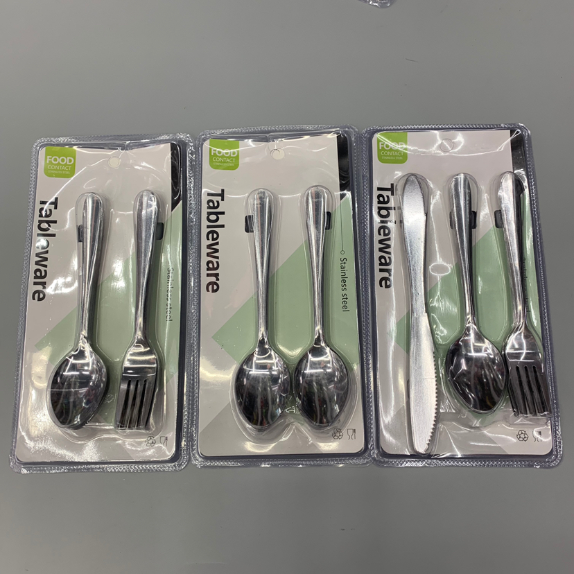 Tableware Hotel Restaurant Set Spoon Fork Phoenix Tail Handle Bead Point Handle Set Kitchen Supplies Kitchenware