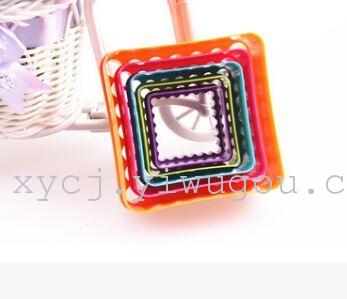 Biscuit cookie biscuit mold plastic plastic children die mold printing stereo cookie biscuit
