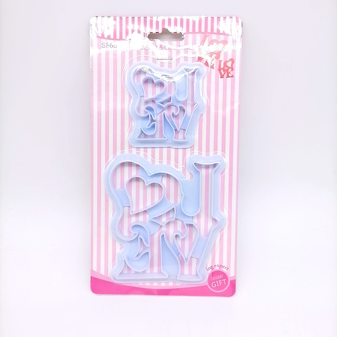 Love Letter Biscuit Mold Chocolate Mold Fondant Mold DIY Baking Utensils
