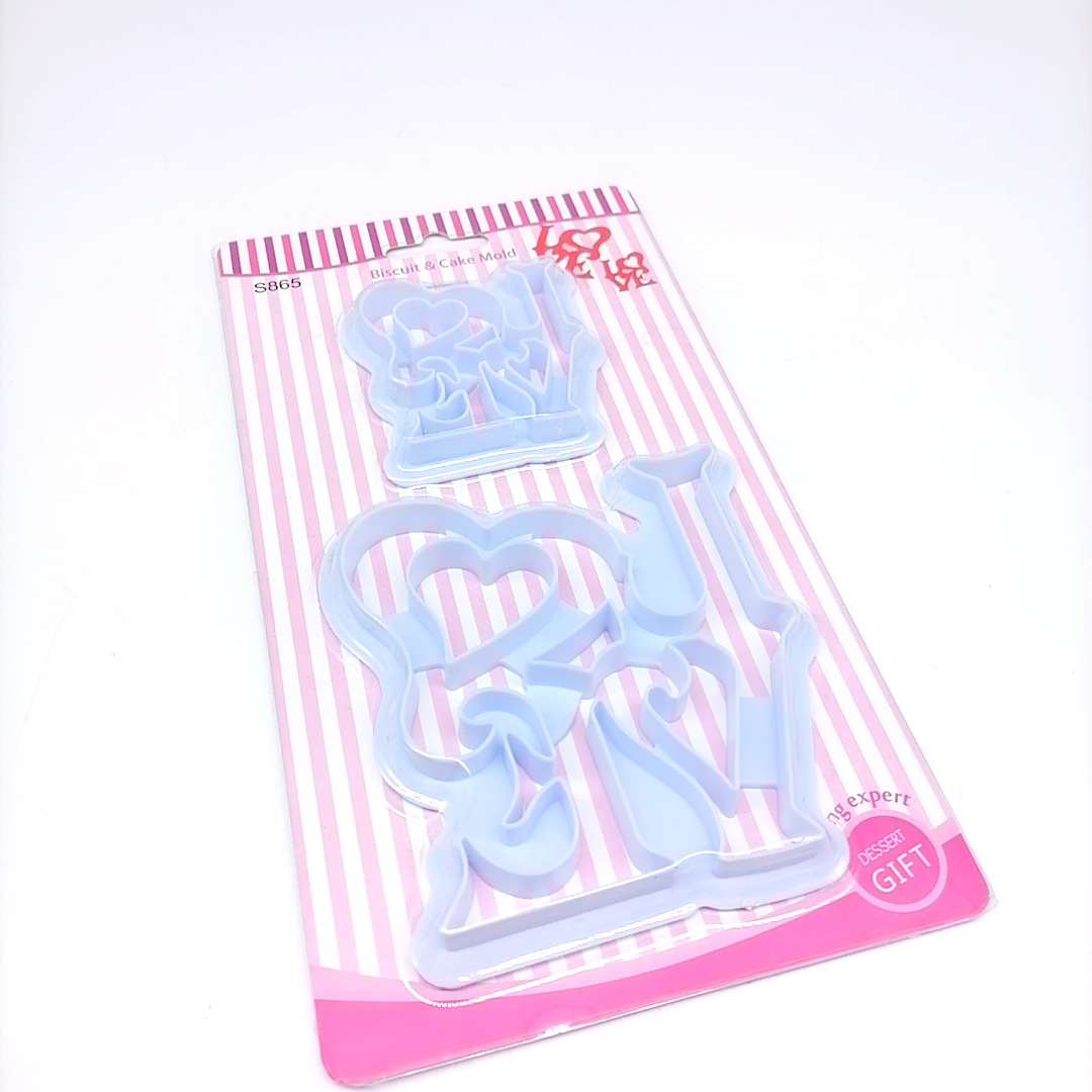 Love Letter Biscuit Mold Chocolate Mold Fondant Mold DIY Baking Utensils Love Letter Biscuit Mold Chocolate Mold Fondant Mold DIY Baking Utensils