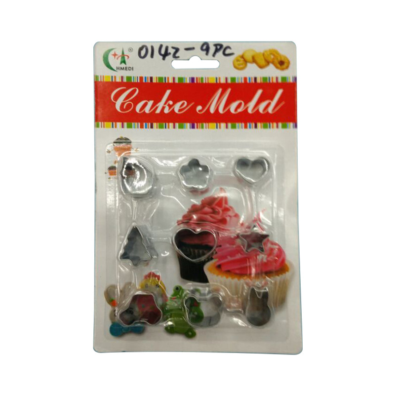 Cartoon Biscuit Mold DIY Baking Tool Cake Mold Package Animal Biscuit Mold Egg Tart Mold