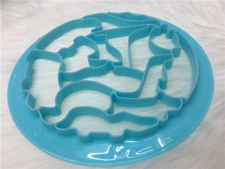 DIY biscuit mold zoo puzzle love snowflake cookie mold many kinds of biscuit mold set cartoon