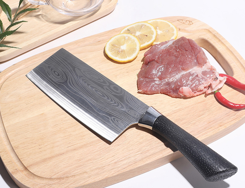 Household Kitchen Knife Stainless Steel Damascus Pattern Kitchen Knife Cleaver Kitchen Knives Household Kitchen Knife Stainless Steel Damascus Pattern Kitchen Knife Cleaver Kitchen Knives