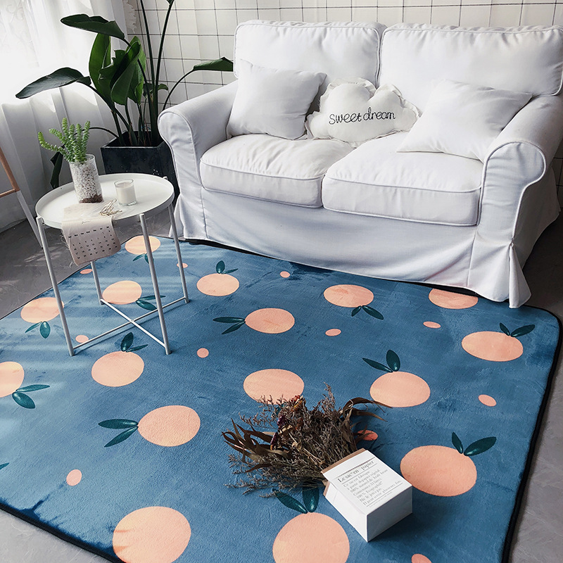 Carpet Living Room Nordic Instagram Style Sofa Table Carpet Modern Minimalist Ins Home Room Bedroom Carpet