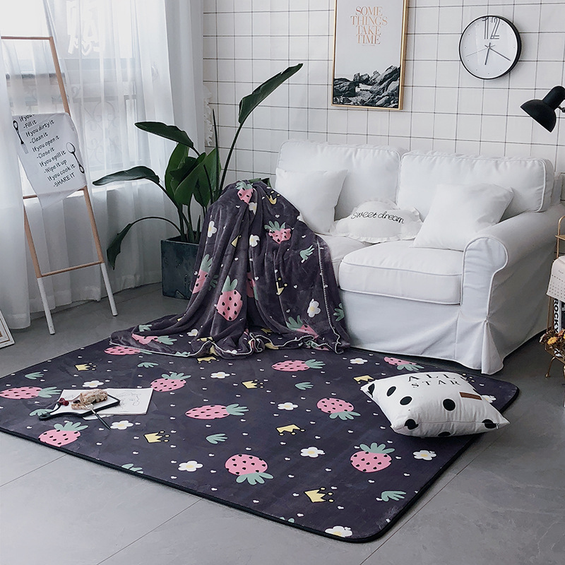 Carpet Living Room Nordic Instagram Style Sofa Table Carpet Modern Minimalist Ins Home Room Bedroom Carpet