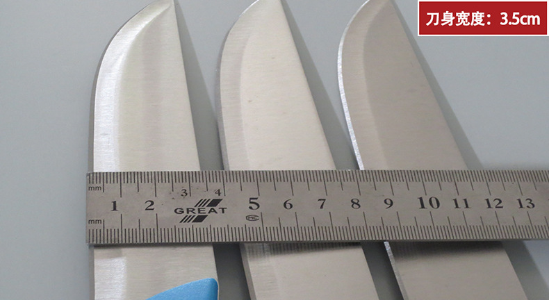 6-Inch, 7-Inch, 8-Inch Three-Color Handle Chef Knife Stainless Steel Chef Blade Knife Table Knife Chef Knife 6-Inch, 7-Inch, 8-Inch Three-Color Handle Chef Knife Stainless Steel Chef Blade Knife Table Knife Chef Knife