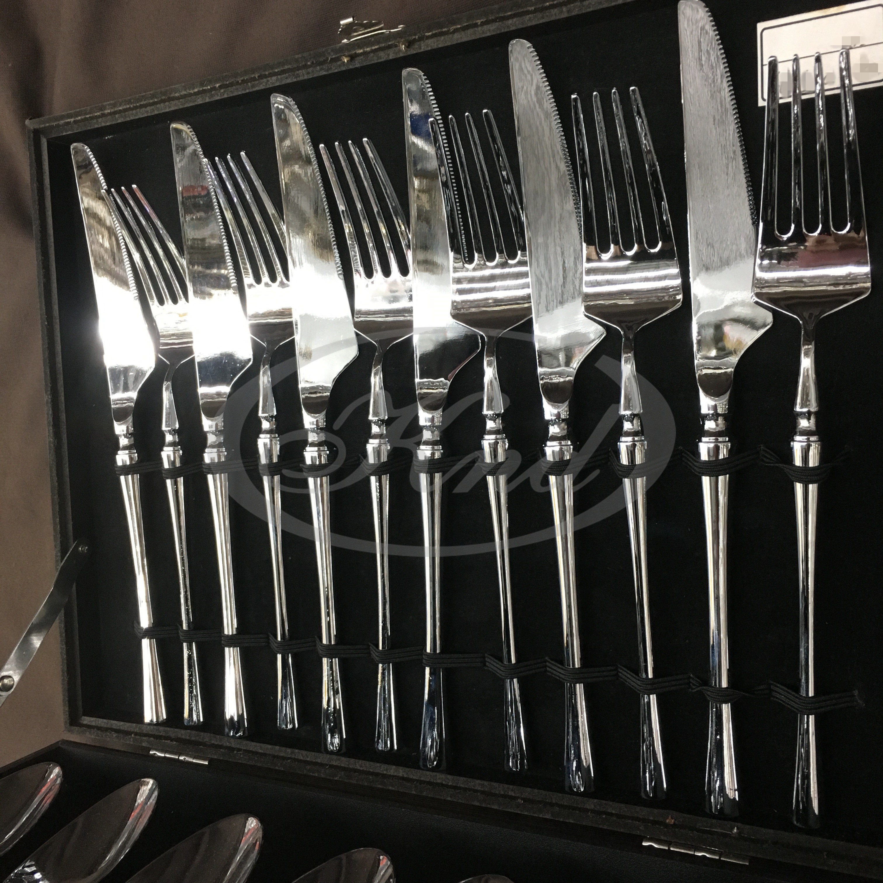 Small waist knife fork spoon set of 24 large spoon large fork small spoon table knife Small waist knife fork spoon set of 24 large spoon large fork small spoon table knife