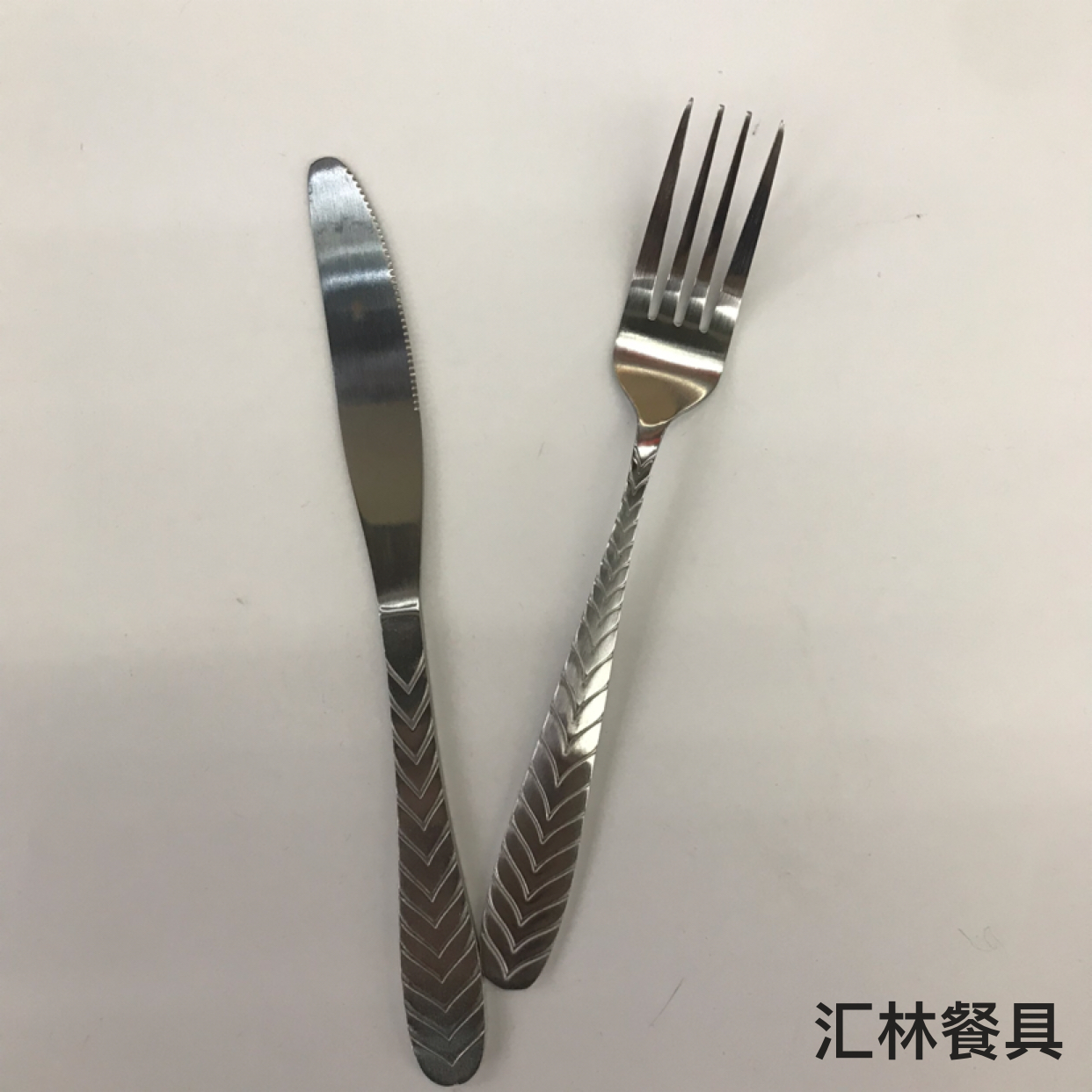 410 Stainless Steel Material Western Tableware Small round Head Series D Leaf-Shaped Flowers Solid Color Table Knife Spork Tea Spork Can Be Sold Separately