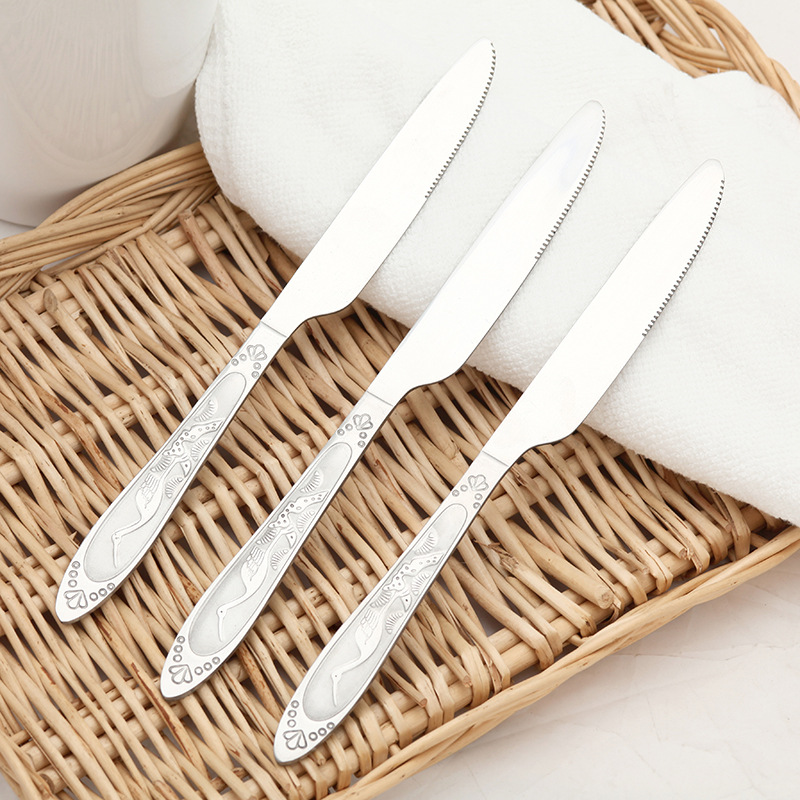 Chengfa stainless steel tableware songhe table knife stainless steel table knife western knife manufacturers direct sales Chengfa stainless steel tableware songhe table knife stainless steel table knife western knife manufacturers direct sales
