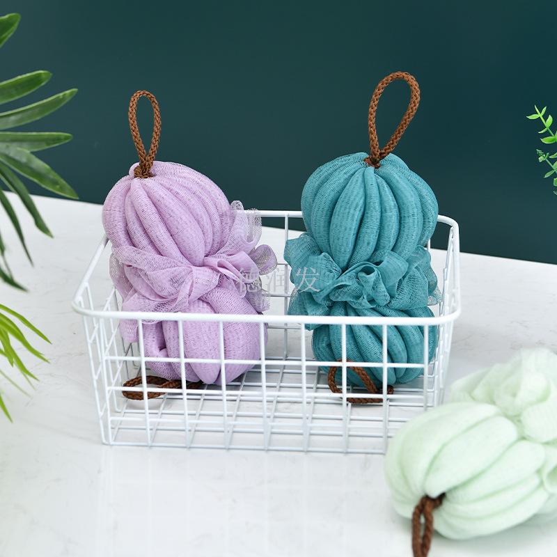 Loofah Color Adult Bath Ball Miracle Baby Sponge Rub Bath Loofah Mesh Sponge