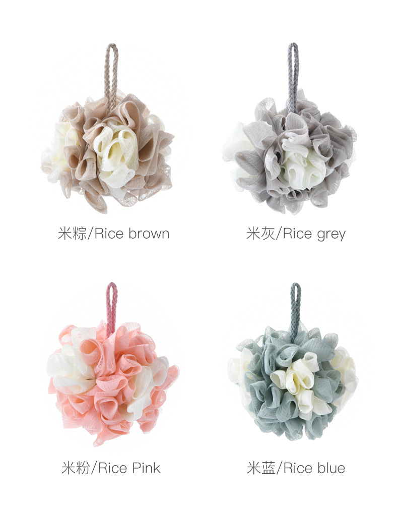 A2850 new color Mosaic large 50g bath flower bath ball Bath products two-color bubble rich bath ball A2850 new color Mosaic large 50g bath flower bath ball Bath products two-color bubble rich bath ball