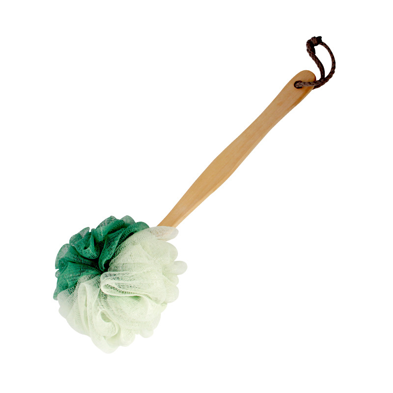 Junmei Bath Rub Bath Bath Ball New Large Super Soft Not Hurt Skin Miracle Baby Sponge Long Handle Wooden Handle Bath Brush