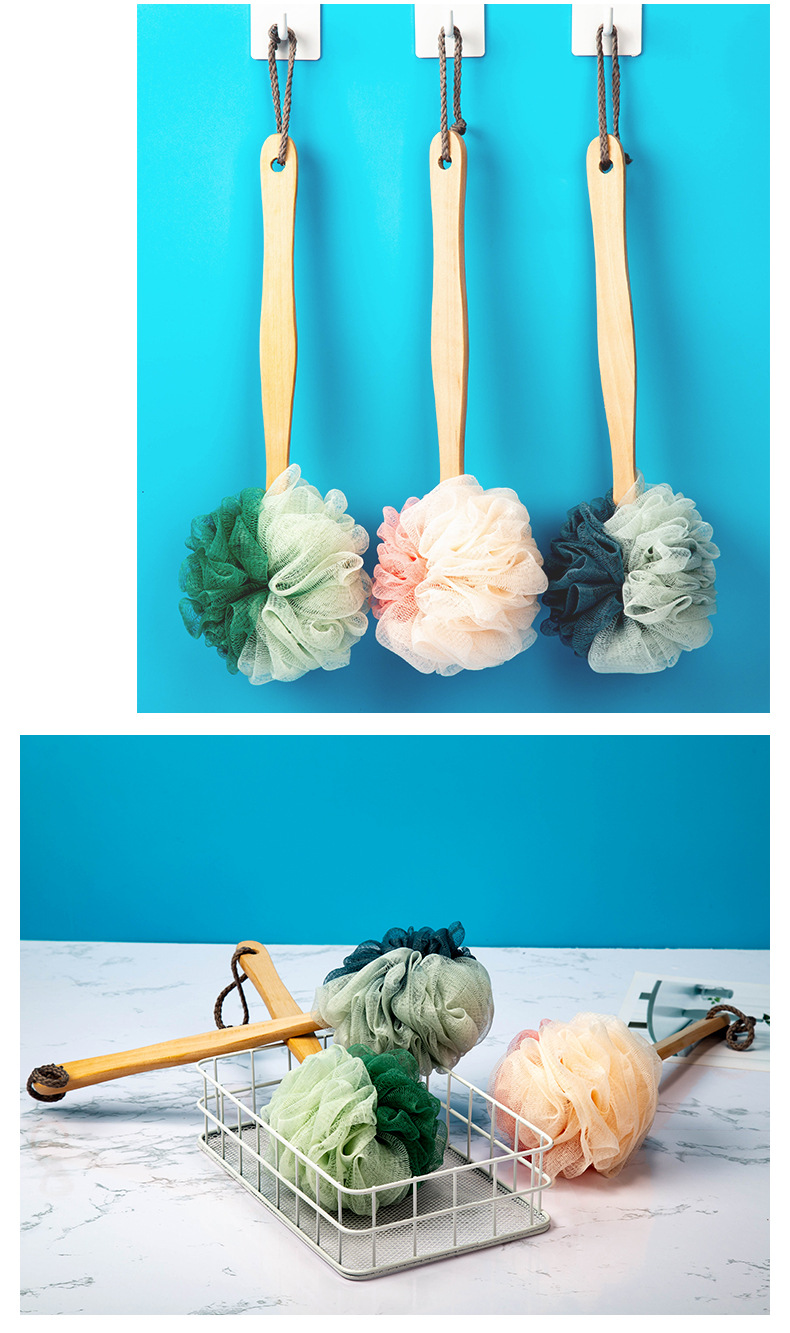 Junmei Bath Rub Bath Bath Ball New Large Super Soft Not Hurt Skin Miracle Baby Sponge Long Handle Wooden Handle Bath Brush Junmei Bath Rub Bath Bath Ball New Large Super Soft Not Hurt Skin Miracle Baby Sponge Long Handle Wooden Handle Bath Brush