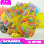 Qingzhi Brand Love Shape Sponge Bath Ball Multi-Color Mixed Batch Qingzhi Brand Love Shape Sponge Bath Ball Multi-Color Mixed Batch