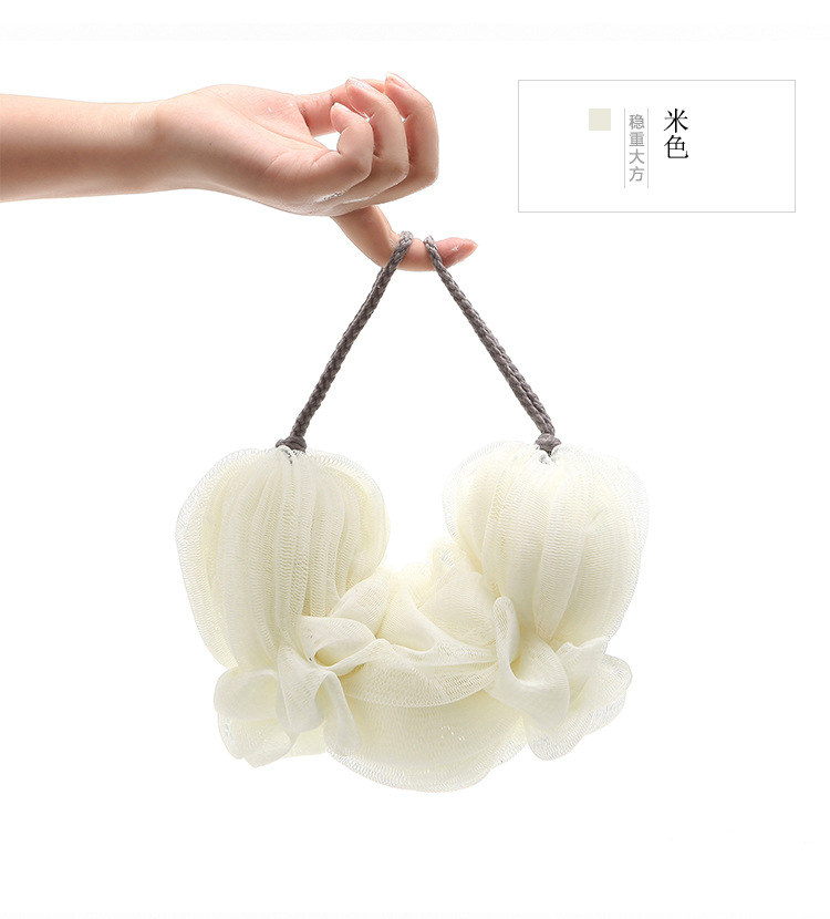 Back Rubbing Strip Mesh Sponge Shower Net Ball Fast Foaming Loofah Soft Bath Ball Bath Products Skin Back Rubbing Strip Mesh Sponge Shower Net Ball Fast Foaming Loofah Soft Bath Ball Bath Products Skin