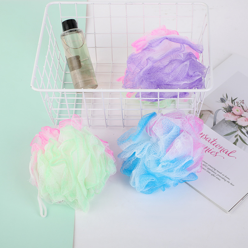 Bath Ball Color Children Foaming Loofah Bath Ball Decontamination Sponge Mesh Sponge Bath Ball Color Children Foaming Loofah Bath Ball Decontamination Sponge Mesh Sponge