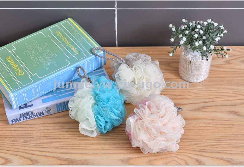 Two-Color Loofah Color Adult Bath Bath Ball Bath Rub Bath Color Matching Loofah Mesh Sponge Bath Supplies Two-Color Loofah Color Adult Bath Bath Ball Bath Rub Bath Color Matching Loofah Mesh Sponge Bath Supplies