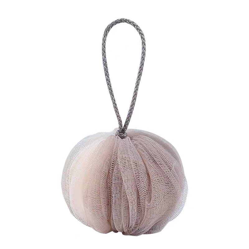 Bath ball flower grade does not scatter lovely girl bubble