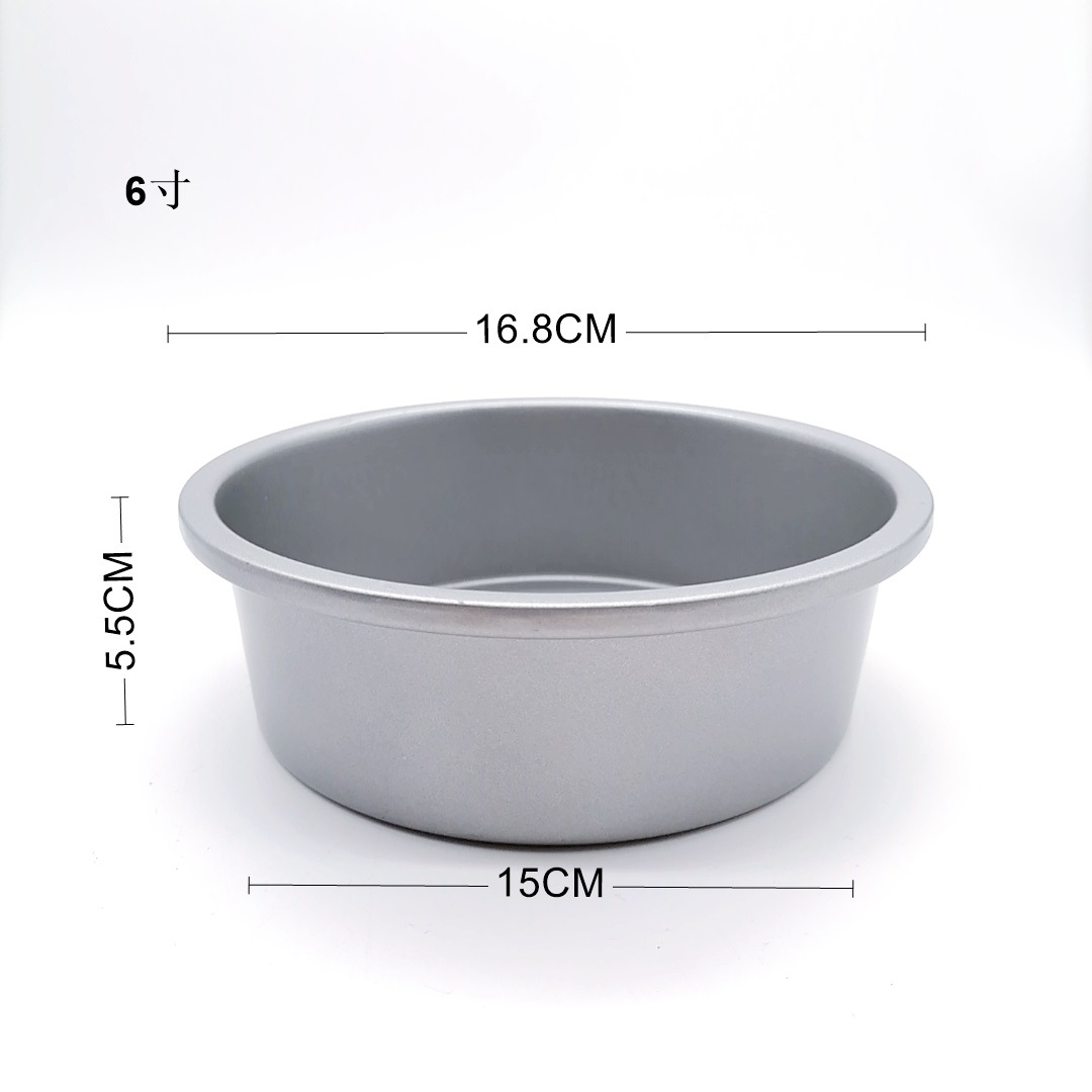 Carbon Steel Chiffon Cake Mold DIY Mold Cake Baking Tray DIY Baking Utensils Movable Bottom Thickened 6-Inch 8-Inch Carbon Steel Chiffon Cake Mold DIY Mold Cake Baking Tray DIY Baking Utensils Movable Bottom Thickened 6-Inch 8-Inch