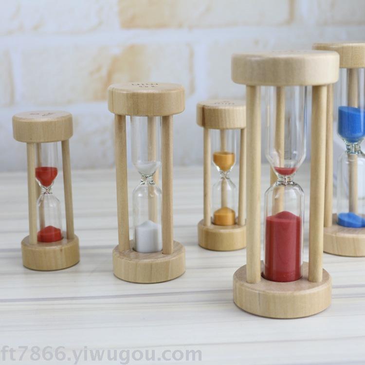 Hot style5/10/15 minute wooden timer hourglass creative household multi-function desktop gift sets Hot style5/10/15 minute wooden timer hourglass creative household multi-function desktop gift sets