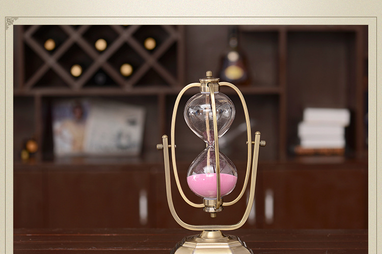 European-style hardware antique gold hourglass sitting room bedroom study hourglass timer set soft decoration home furnishing wholesale European-style hardware antique gold hourglass sitting room bedroom study hourglass timer set soft decoration home furnishing wholesale