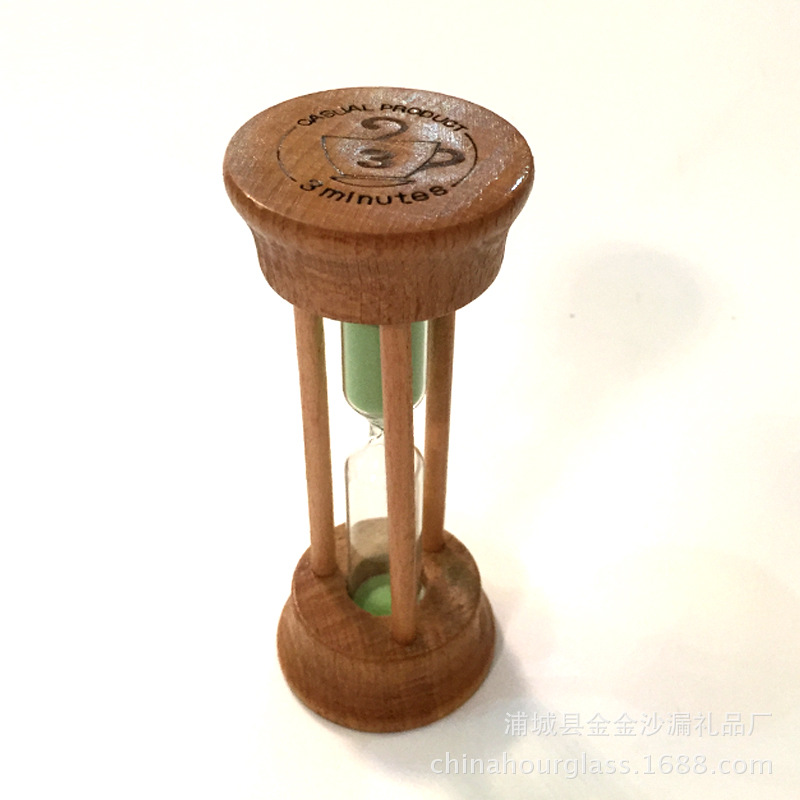 Coffee tea 3 points an hourglass hourglass wood dining timer Coffee tea 3 points an hourglass hourglass wood dining timer