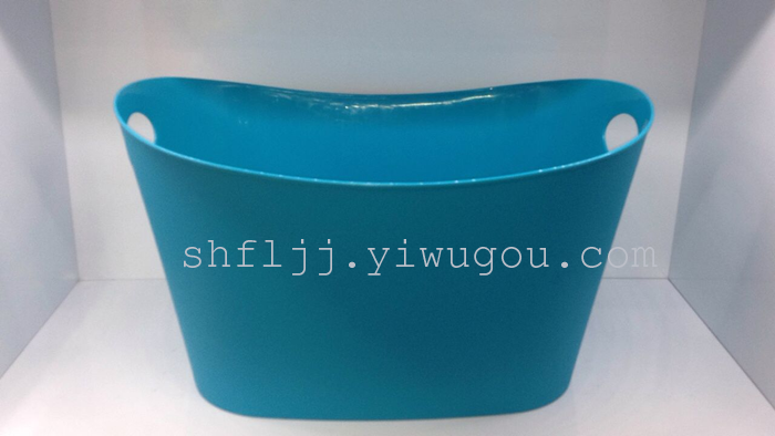 Home supplies environmentally friendly plastic gold ingot-shaped debris baskets storage baskets storage baskets