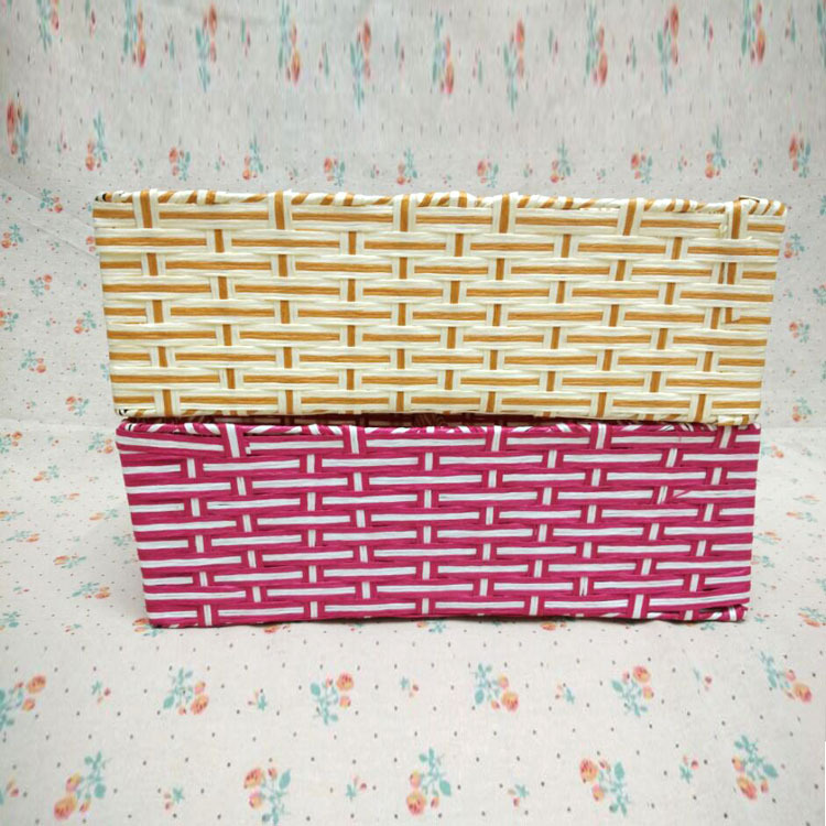 Creative gift storage boxes Korean paper series desktop consolidation box storage baskets Creative gift storage boxes Korean paper series desktop consolidation box storage baskets