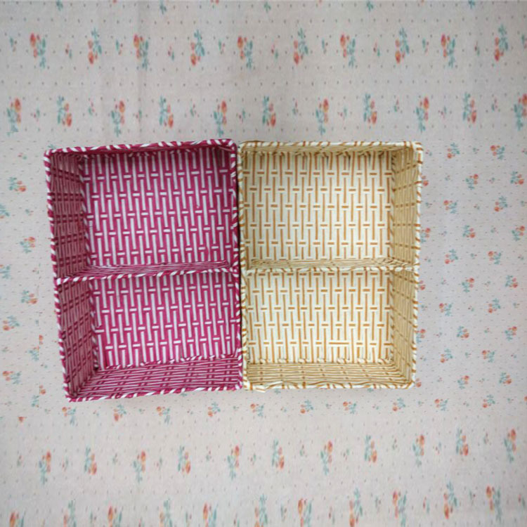 Creative gift storage boxes Korean paper series desktop consolidation box storage baskets Creative gift storage boxes Korean paper series desktop consolidation box storage baskets