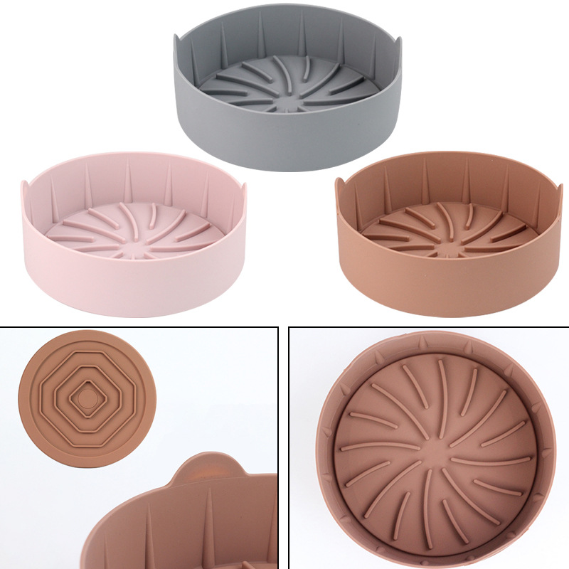 New Air Fryer Silicone Barbecue Plate Multifunctional Silicone Pad Instant Pot Accessories New Air Fryer Silicone Barbecue Plate Multifunctional Silicone Pad Instant Pot Accessories