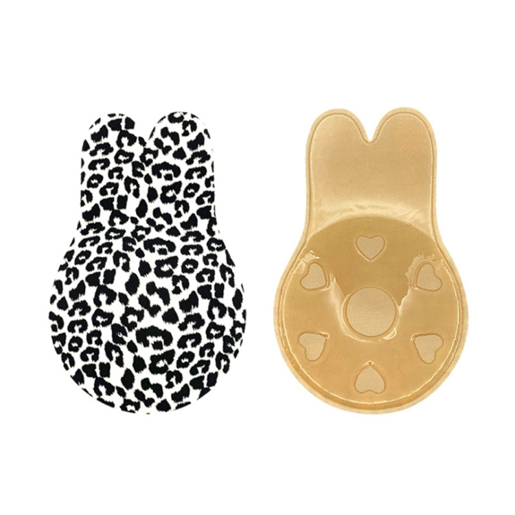 Rabbit Ears Lifting Breast Pad Anti-Concave Point Gathering Invisible and Breathable Silicone Nubra Anti-Slip Bra Nipple Stick Rabbit Ears Lifting Breast Pad Anti-Concave Point Gathering Invisible and Breathable Silicone Nubra Anti-Slip Bra Nipple Stick
