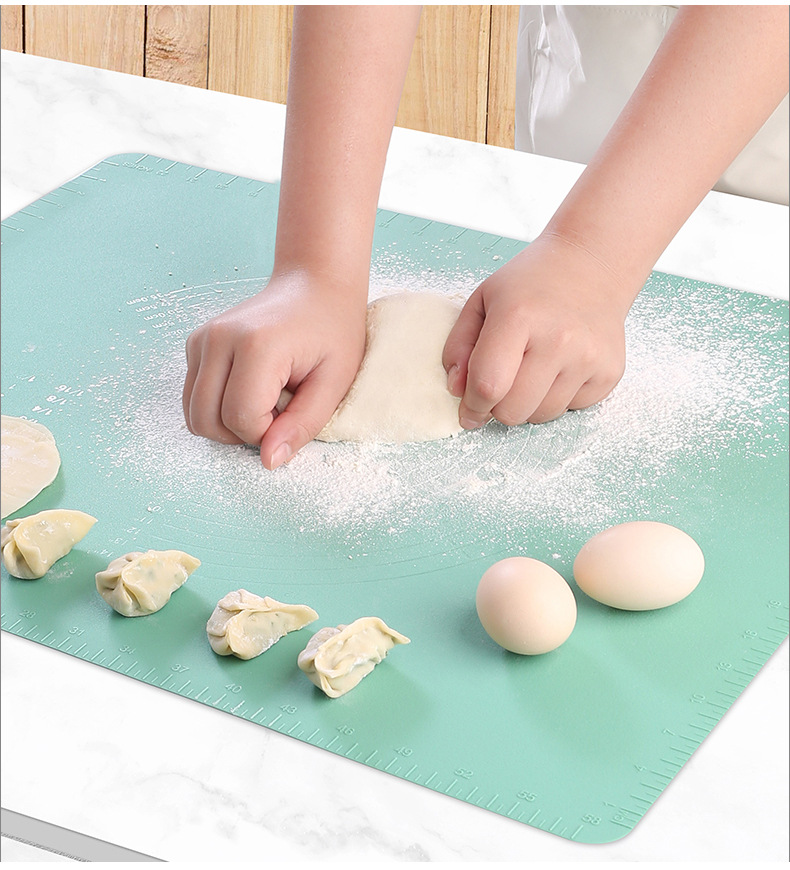 Multi-Size Silicone Baking Dough Kneading Thickened Large with Scale Chopping Board Dough Rolling Pad Kitchen Baking Mat Multi-Size Silicone Baking Dough Kneading Thickened Large with Scale Chopping Board Dough Rolling Pad Kitchen Baking Mat