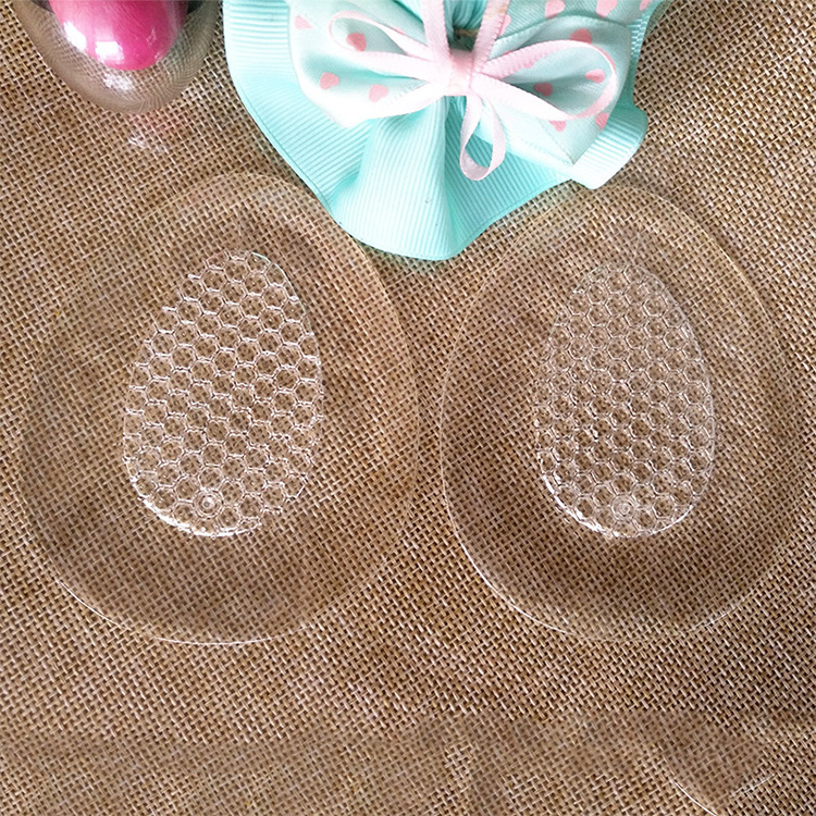Transparent Silicone Honeycomb Forefoot Pad Color Bag Packaging Massage Anti-Foot Pain Invisible High Heels Half Insole
