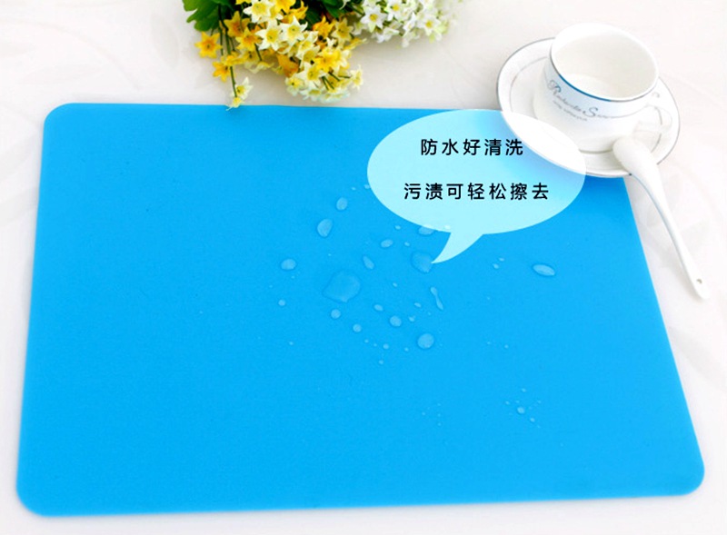 Waterproof Silicone Placemat Heat Proof Mat Desk Pad Student Children NonSlip Dining Table Cushion Customizable Logo Waterproof Silicone Placemat Heat Proof Mat Desk Pad Student Children NonSlip Dining Table Cushion Customizable Logo