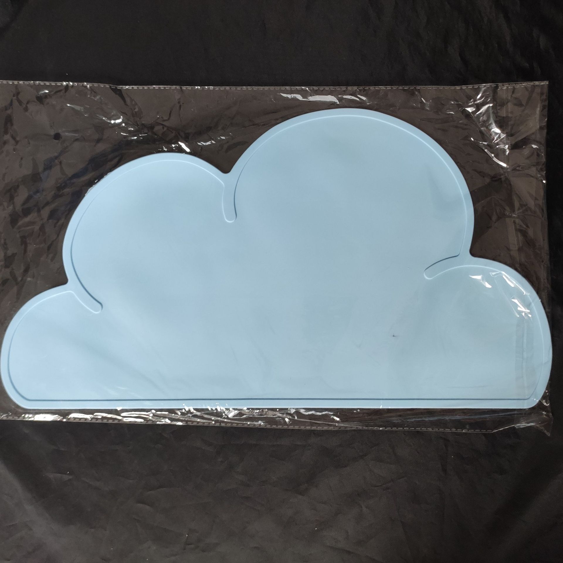 Children&#039;s Placemat Silicone Cloud Heat Proof Mat Creative Coaster Pet NonSlip LeakProof Pad AntiScalding Table Mat