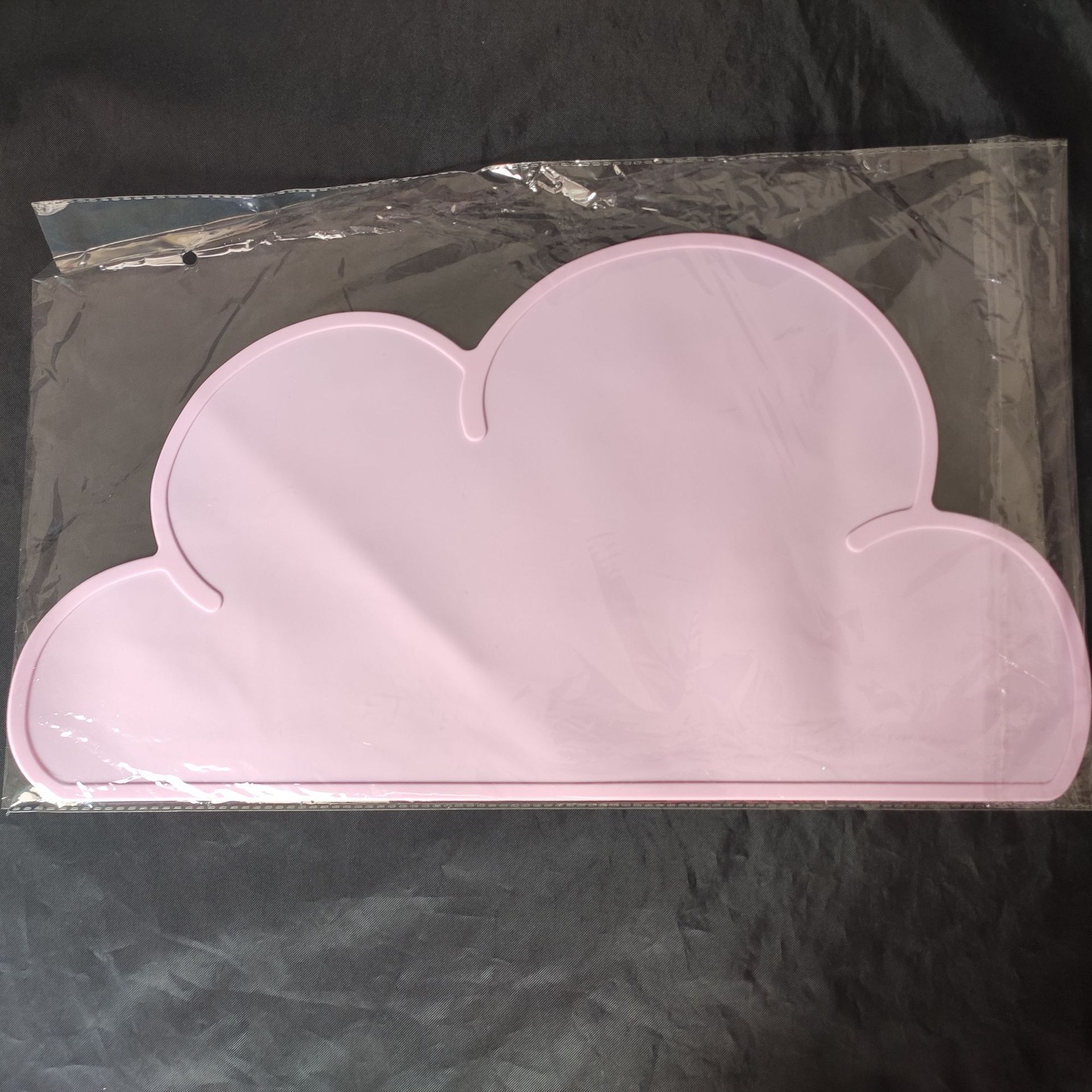 Children's Placemat Silicone Cloud Heat Proof Mat Creative Coaster Pet NonSlip LeakProof Pad AntiScalding Table Mat