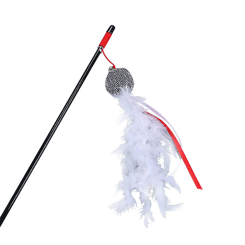 Cat toy tickle Cat Stick hair ball fire chicken bell float mint ball PET supplies manufacturers direct cross-border wholesale