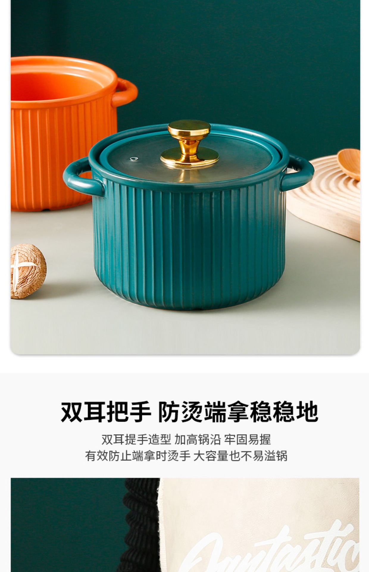 Nordic Style Casserole Wholesale Ceramic Saucepan Home Naked-Fire Chinese Casseroles Claypot Rice Non-Stick Pot Health Soup Ceramic Pot Nordic Style Casserole Wholesale Ceramic Saucepan Home Naked-Fire Chinese Casseroles Claypot Rice Non-Stick Pot Health Soup Ceramic Pot
