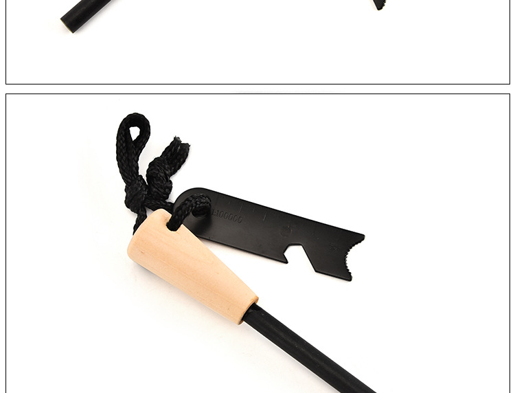Wooden Handle Fire Stick Outdoor Camping Fint and Steel Magnesium Bar Firestone Outdoor Survival Tool Outdoor Stick Wooden Handle Fire Stick Outdoor Camping Fint and Steel Magnesium Bar Firestone Outdoor Survival Tool Outdoor Stick